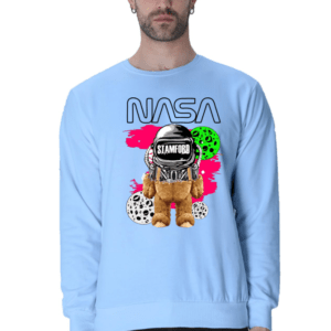 NASA Moonwalker Bear || Premium Streetwear Sweatshirt ||