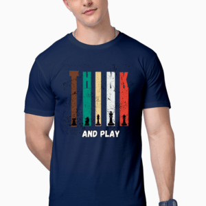 Think and Play || Premium Streetwear Supima Half T-shirt ||