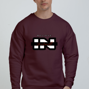 Believe In Yourself Quote || Premium Streetwear Oversized Sweatshirt ||