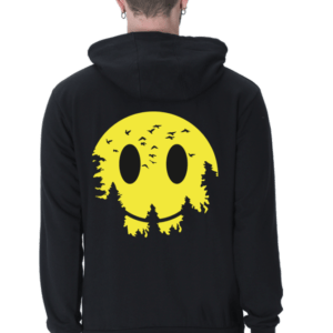 Smilely SunForest || Streetwear Premium Hooded Sweatshirt ||
