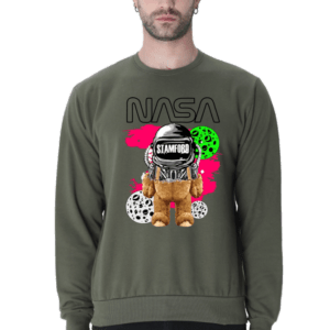 NASA Moonwalker Bear || Premium Streetwear Sweatshirt ||