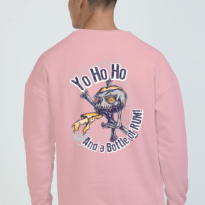 Skull Rum Raider Yo! Ho! Ho!! || Premium Streetwear Oversized Sweatshirt ||