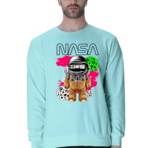 NASA Moonwalker Bear || Premium Streetwear Sweatshirt ||