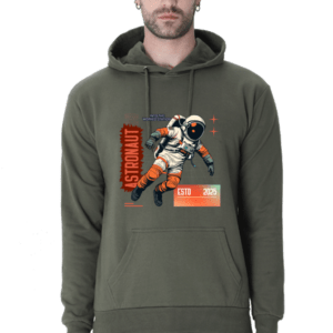 Astronauts ESTD 2025 || Premium Hooded Sweatshirt ||