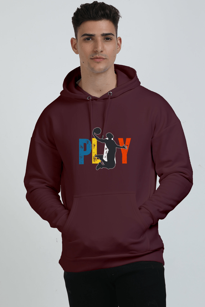 Play || Premium Streetwear Oversized Hooded Sweatshirt || - Image 3