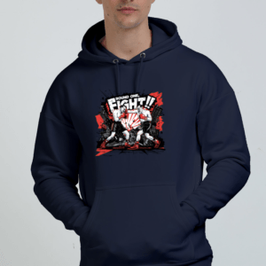 Clash of Titans || Premium Streetwear Oversized Hooded Sweatshirt ||