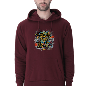 Break The Rulez || Premium Streetwear Hooded Sweatshirt ||