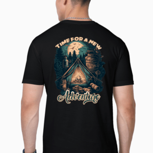 Time for a New Adventure || Premium Streetwear Supima Half T-shirt ||
