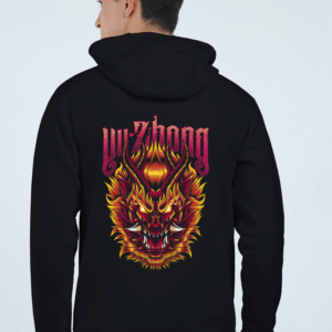 YuZhong Inferno || Premium streetwear Heavyweight Zip Hoodie ||