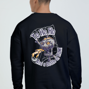 Skull Rum Raider Yo! Ho! Ho!! || Premium Streetwear Oversized Sweatshirt ||