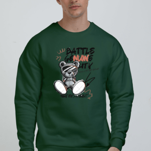 Battle Bear || Premium Streetwear Oversized Sweatshirt ||