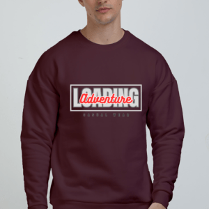 Adventure Loading  || Premium Streetwear Oversized Sweatshirt ||