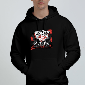 Clash of Titans || Premium Streetwear Oversized Hooded Sweatshirt ||