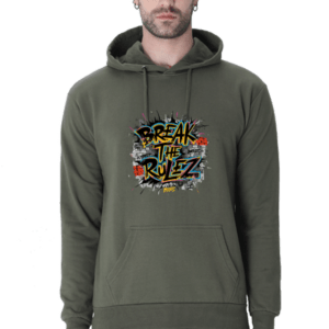 Break The Rulez || Premium Streetwear Hooded Sweatshirt ||
