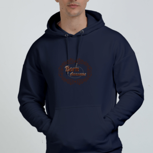 Born Awesome || Premium Streetwear Oversized Hooded Sweatshirt ||