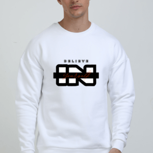 Believe In Yourself Quote || Premium Streetwear Oversized Sweatshirt ||