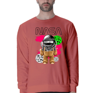 NASA Moonwalker Bear || Premium Streetwear Sweatshirt ||