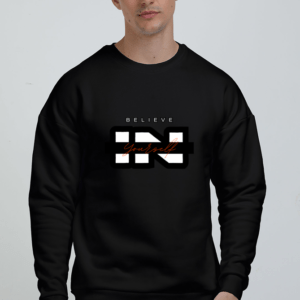 Believe In Yourself Quote || Premium Streetwear Oversized Sweatshirt ||