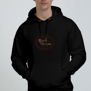 Born Awesome || Premium Streetwear Oversized Hooded Sweatshirt ||