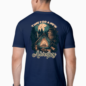 Time for a New Adventure || Premium Streetwear Supima Half T-shirt ||