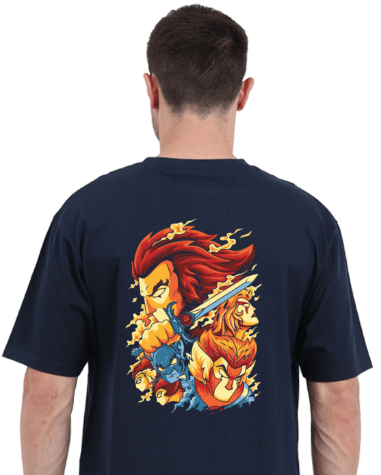 Fury Of Legends || Premium Streetwear Oversized T-shirt ||