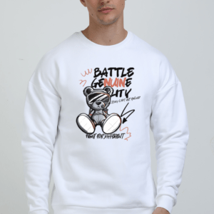 Battle Bear || Premium Streetwear Oversized Sweatshirt ||