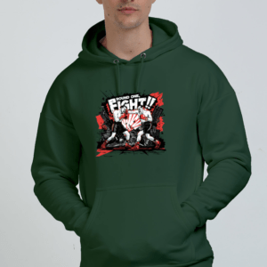 Clash of Titans || Premium Streetwear Oversized Hooded Sweatshirt ||