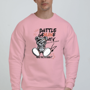 Battle Bear || Premium Streetwear Oversized Sweatshirt ||