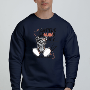 Battle Bear || Premium Streetwear Oversized Sweatshirt ||