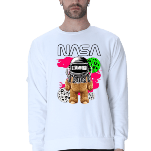 NASA Moonwalker Bear || Premium Streetwear Sweatshirt ||