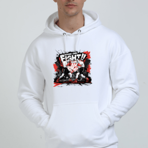 Clash of Titans || Premium Streetwear Oversized Hooded Sweatshirt ||