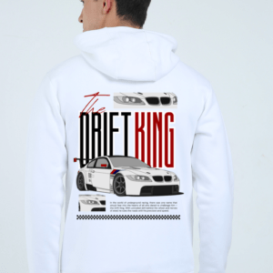 The Drift King | Unisex Heavyweight Zip Hoodie – 400 GSM for Ultimate Style & Warmth