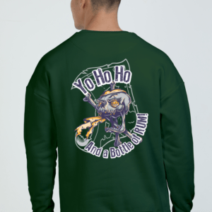 Skull Rum Raider Yo! Ho! Ho!! || Premium Streetwear Oversized Sweatshirt ||