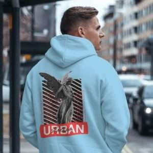 Urban Angel Streetwear || Premium Streetwear Hooded Sweatshirt ||