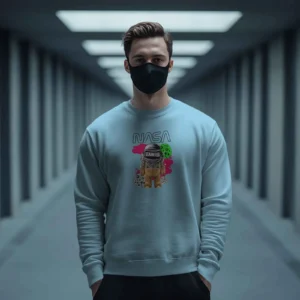NASA Moonwalker Bear || Premium Streetwear Sweatshirt ||