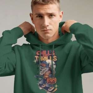 Chills and Thrills || Premium Hooded Sweatshirt ||