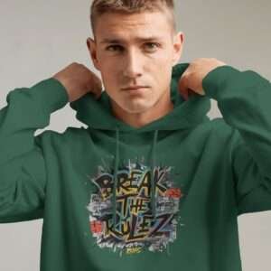 Break The Rulez || Premium Streetwear Hooded Sweatshirt ||