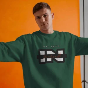 Believe In Yourself Quote || Premium Streetwear Oversized Sweatshirt ||