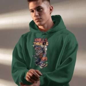 Chills and Thrills || Premium Hooded Sweatshirt ||