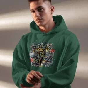 Break The Rulez || Premium Streetwear Hooded Sweatshirt ||
