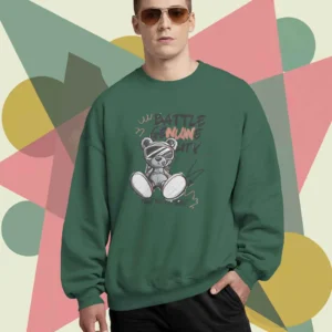 Battle Bear || Premium Streetwear Oversized Sweatshirt ||
