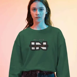 Believe In Yourself Quote || Premium Streetwear Oversized Sweatshirt ||