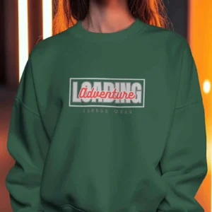 Adventure Loading  || Premium Streetwear Oversized Sweatshirt ||