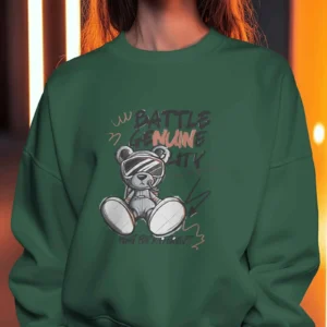 Battle Bear || Premium Streetwear Oversized Sweatshirt ||