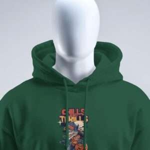 Chills and Thrills || Premium Hooded Sweatshirt ||