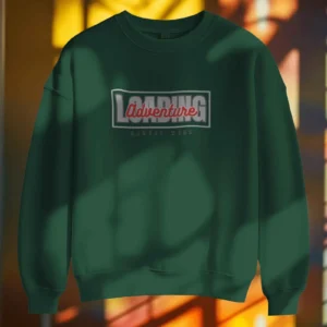 Adventure Loading  || Premium Streetwear Oversized Sweatshirt ||