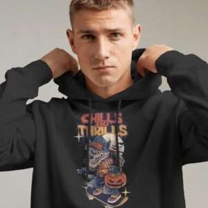 Chills and Thrills || Premium Hooded Sweatshirt ||