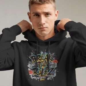 Break The Rulez || Premium Streetwear Hooded Sweatshirt ||