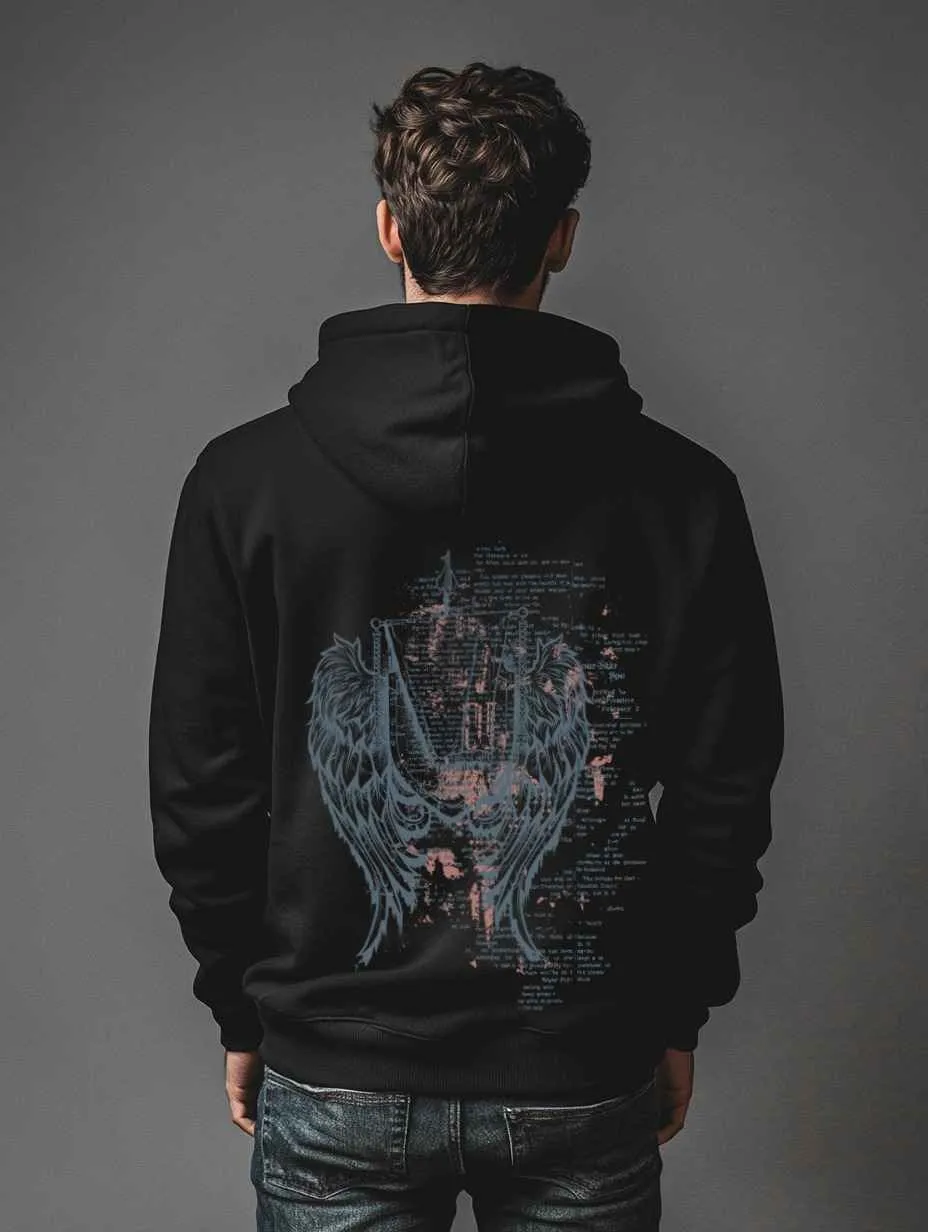 Ethereal Balance || Premium Streetwear Heavyweight Zip Hoodie ||