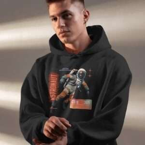 Astronauts ESTD 2025 || Premium Hooded Sweatshirt ||